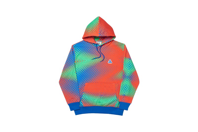 Palace hotsell multicolor hoodie