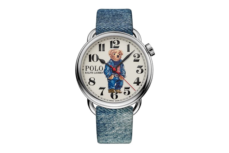 polo ralph lauren teddy bear watch