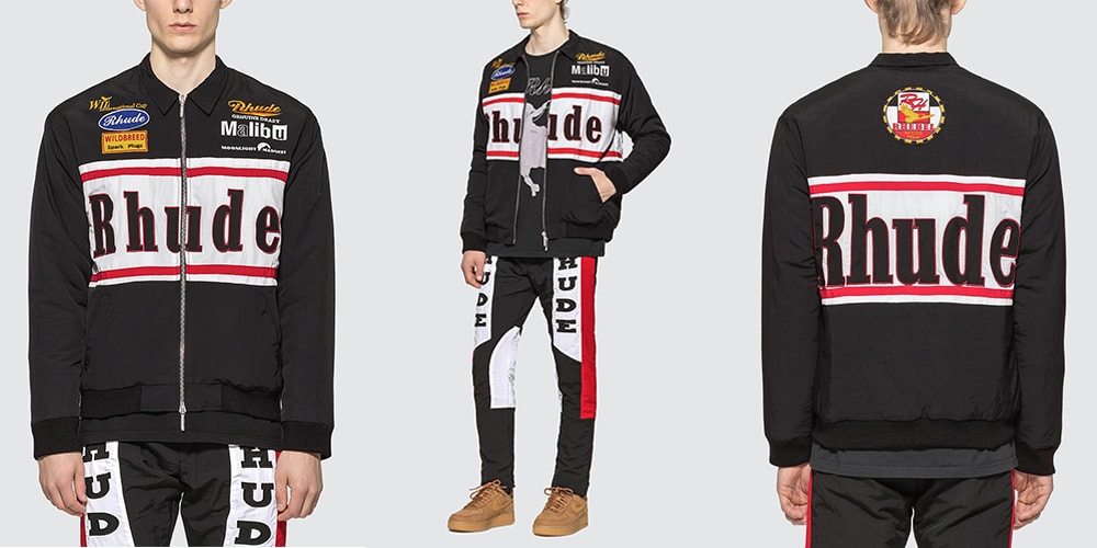 Rhude Racing Jacket RHUDE Rhacing Jacket Fall/Winter 2019 | Hypebeast