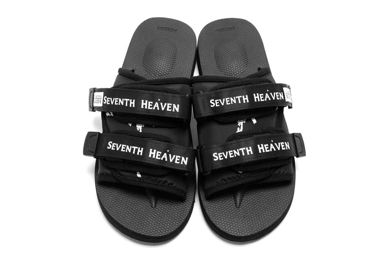 SEVENTH HEAVEN x Suicoke Moto Cab Slides Release Hypebeast