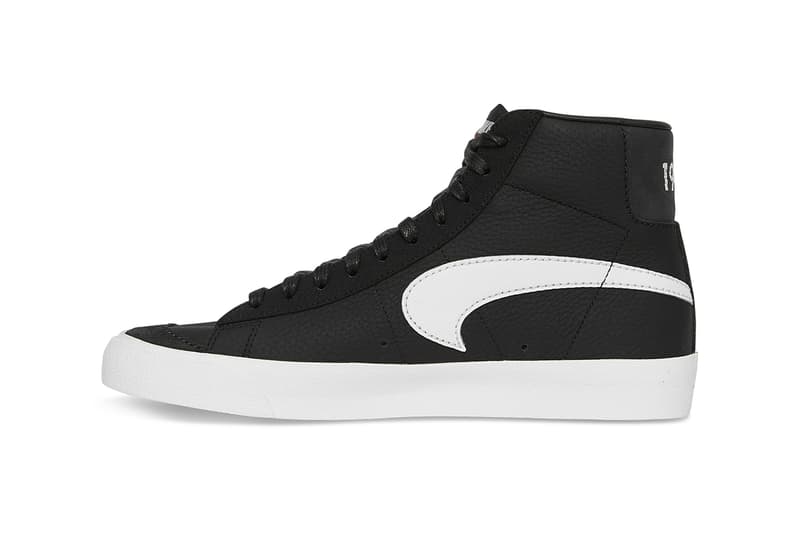 slam jam nike blazer black