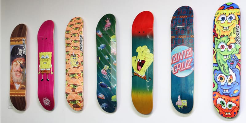 SpongeBob SquarePants x Santa Cruz Skateboards Decks Hypebeast