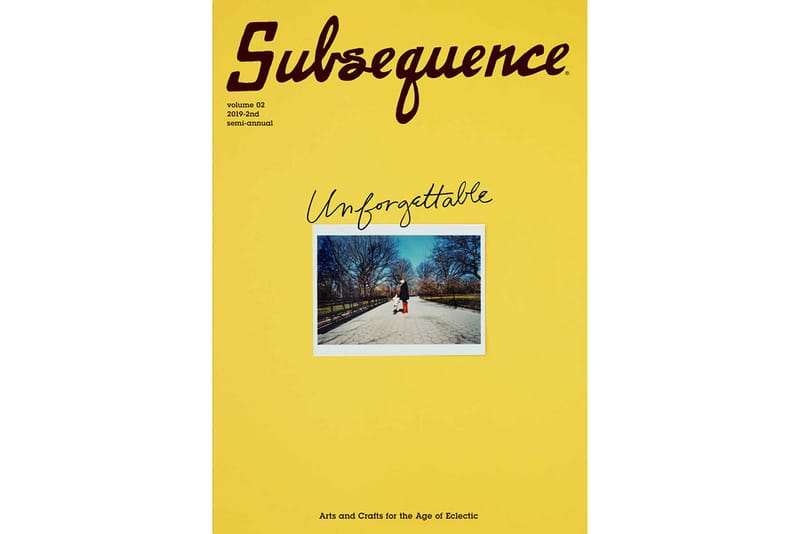 Subsequence' Vol. 2 Magazine by visvim | Hypebeast