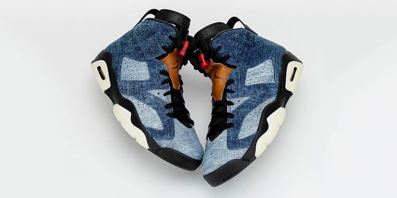 Washed denim deals jordan 6