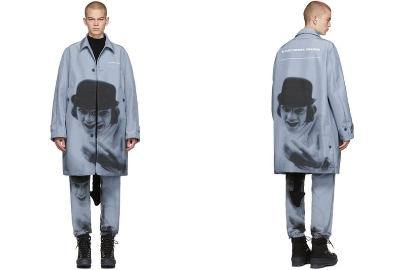 UNDERCOVER Blue A Clockwork Orange Alex Print Coat | Hypebeast