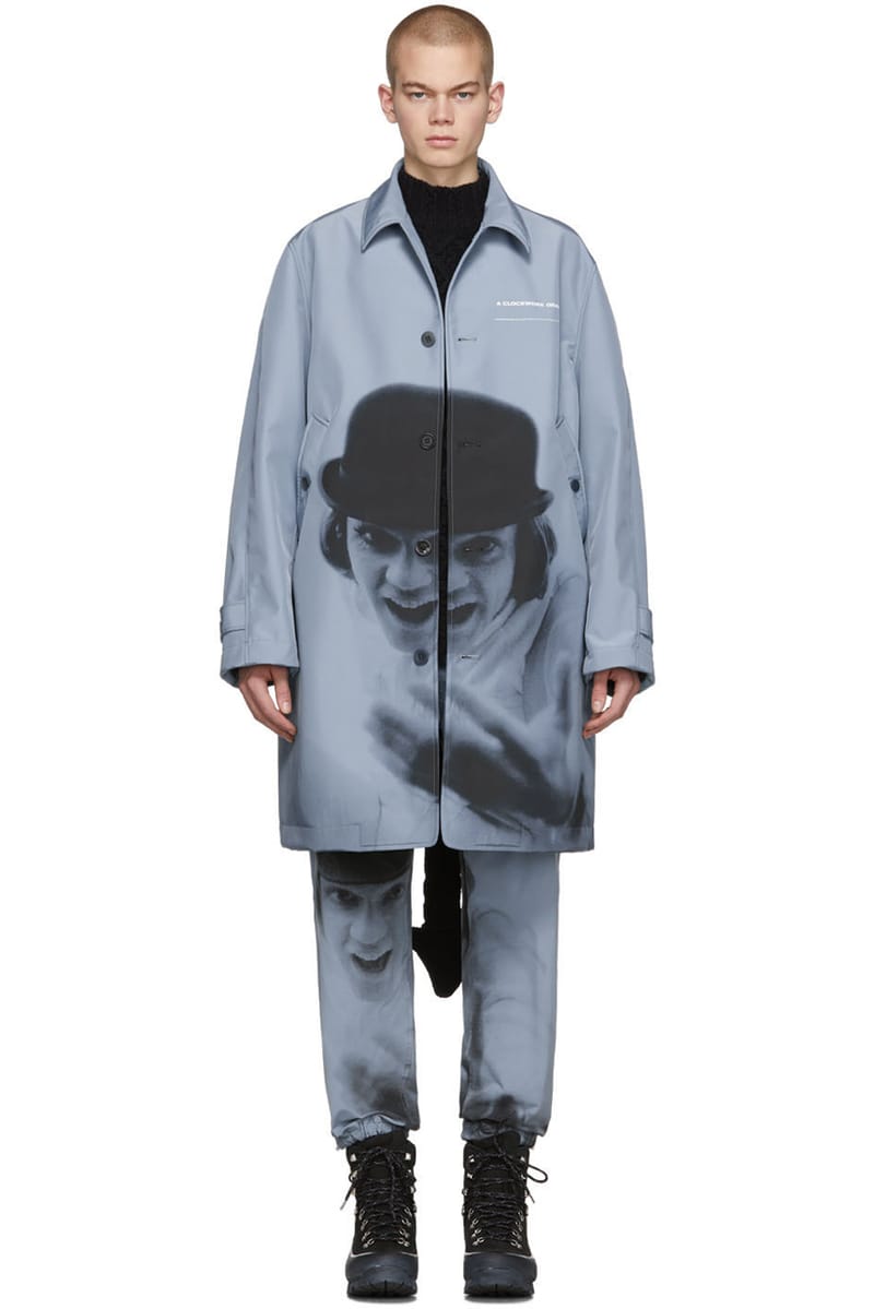 UNDERCOVER Blue A Clockwork Orange Alex Print Coat | Hypebeast