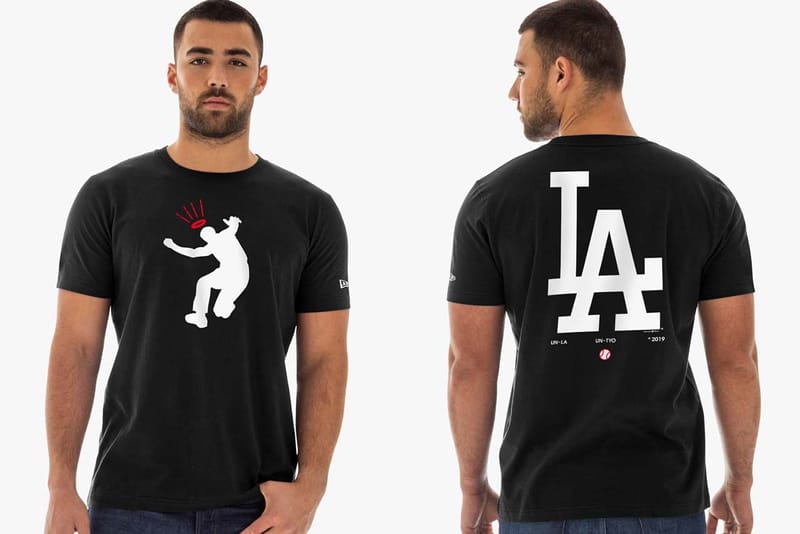 On sale LA dodgers union frontman new era Tshirt