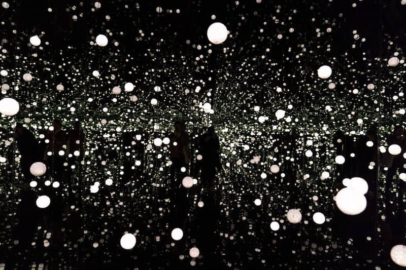 Yayoi Kusama "EVERY DAY I PRAY FOR LOVE" Exhibit HYPEBEAST