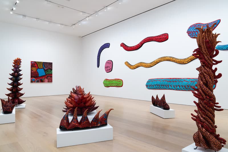 Yayoi Kusama "EVERY DAY I PRAY FOR LOVE" Exhibit HYPEBEAST