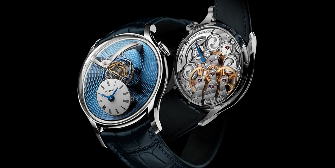 Инженерные часы MB&F с трехосным турбийоном Legacy Machine Thunderdome Watch