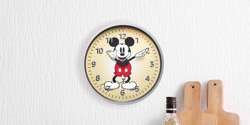 【希少】echo wall clock, Mickey Mouse エディション Echo Wall Clock - Disney Mickey Mouse Edition - see timers