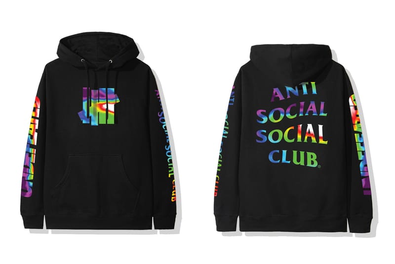 Anti social social 2024 club multicolor hoodie