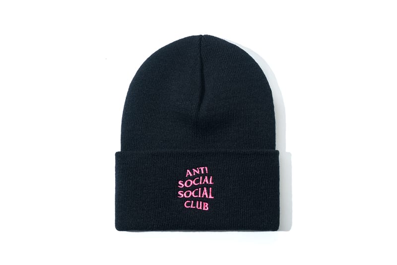 Anti social outlet social club beanie