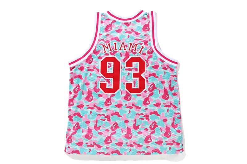 Miami Heat X A bathing Ape BAPE 93 NBA Jersey - Matador Design