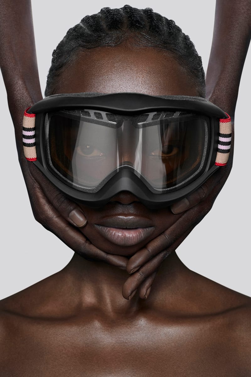 Burberry store ski goggles