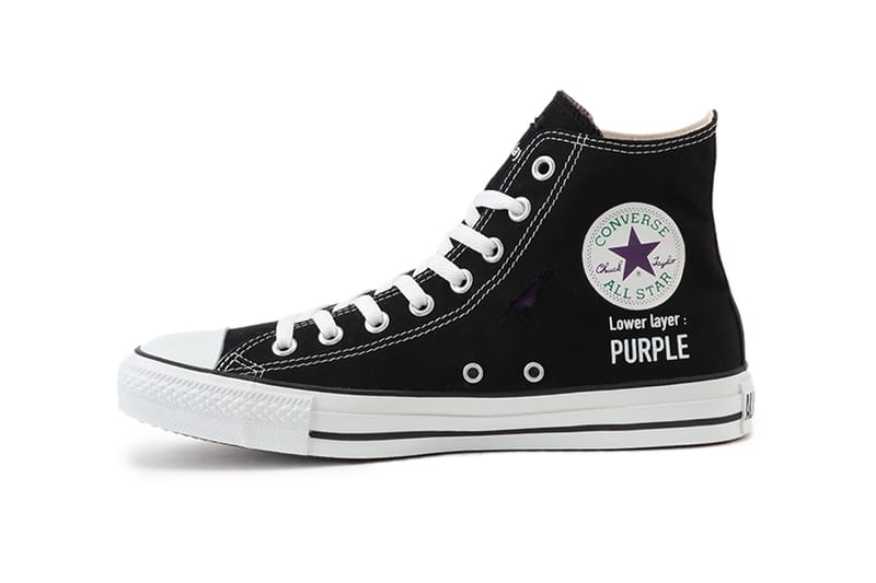 Converse all deals star dark purple