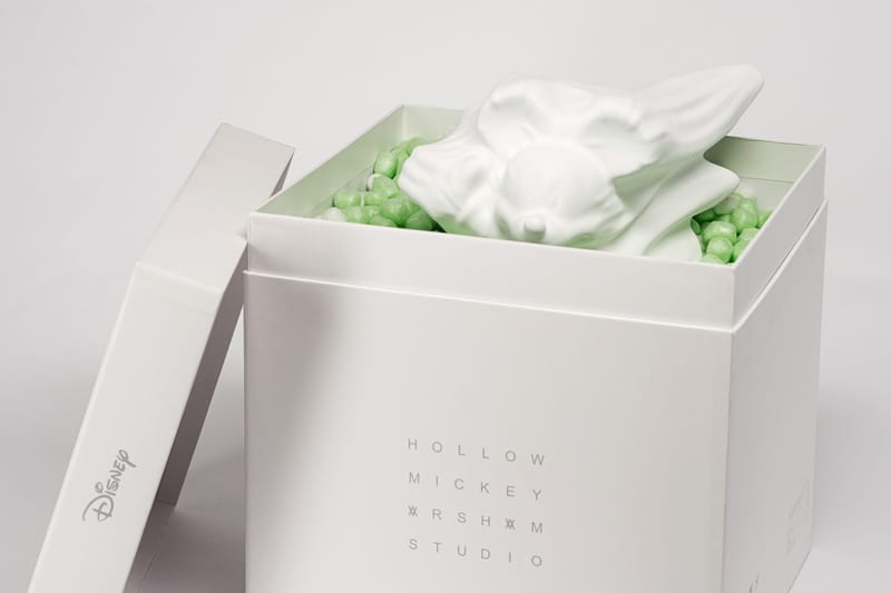 Daniel Arsham White &quot; Hollow Mickey “ Hollow Mickey + Tripartite Mickey Plush from Daniel Arsham x