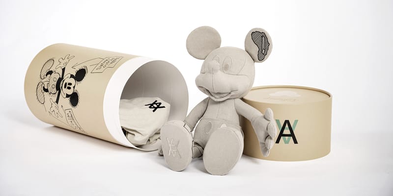 入手困難ダニエルアーシャム daniel arsham ミッキーマウスぬいぐるみ Daniel Arsham x Disney x APPortfolio Mickey Collab | Hypebeast