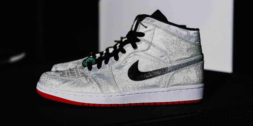 Edison Chen CLOT Jordan 1 Mid SE Fearless Collection | Hypebeast