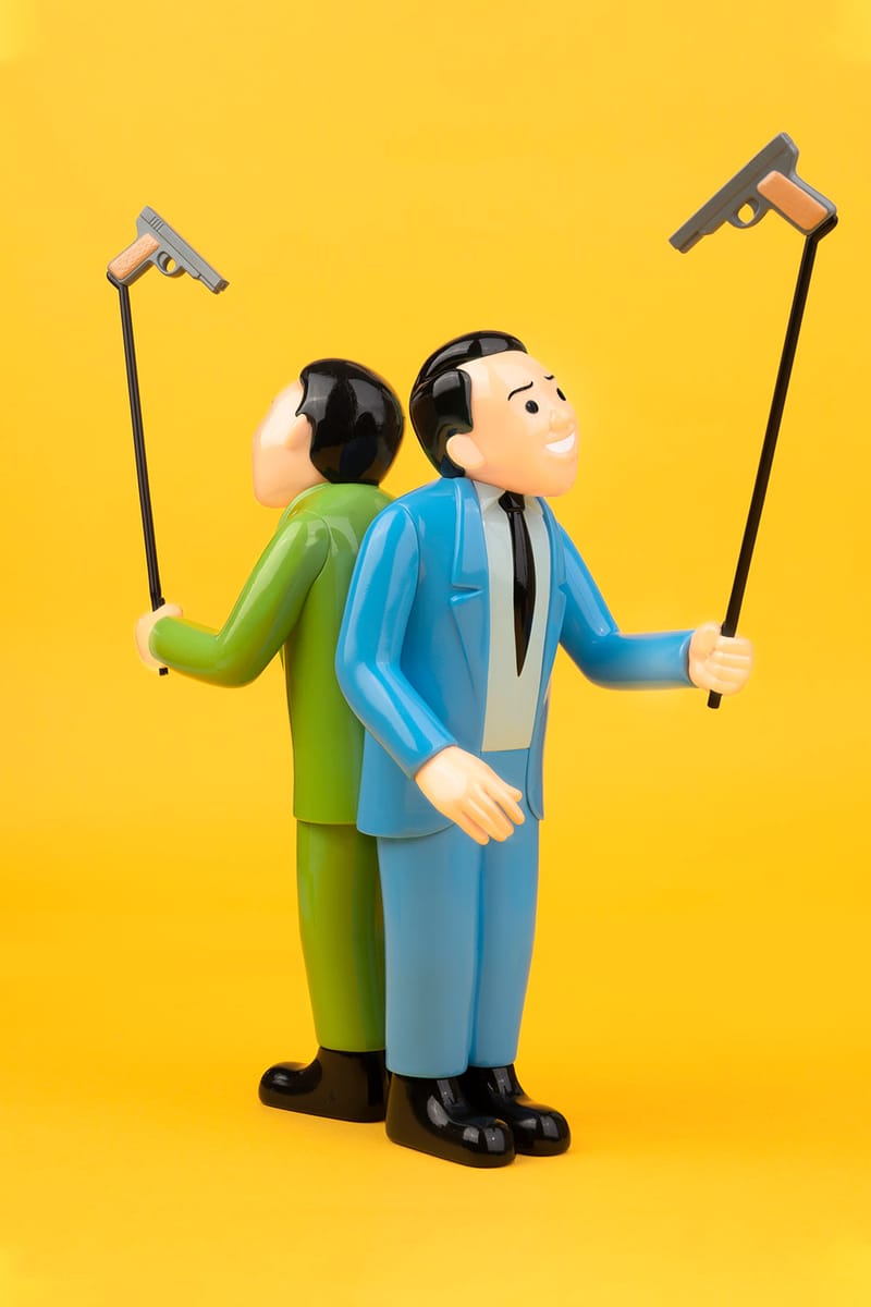 Joan Cornellà Selfie Gun フィギュア　新品 Joan Cornellà「SELFIE GUN」Limited Dolls Personalized
