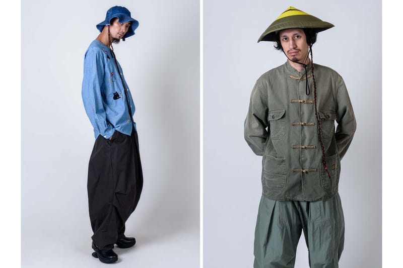 Kapital キャピタル Kung Fu Ainu Satin Jacket Kapital キャピタル Kung Fu Ainu Satin Jacket