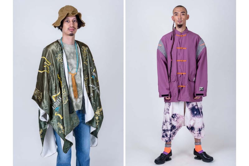 Kapital キャピタル Kung Fu Ainu Satin Jacket Kapital キャピタル Kung Fu Ainu Satin Jacket