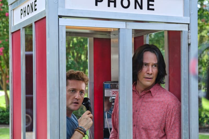 Keanu Reeves, Alex Winter & Kid Cudi 'Bill & Ted 3' First Look Photos