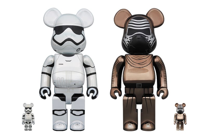 Medicom Toys Kylo Ren and Stormtrooper BE@RBRICKS | Hypebeast