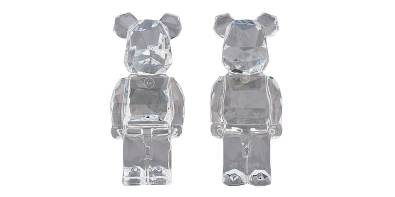 Baccarat x fragment design x Medicom Toy BE@RBRICK 100 ...