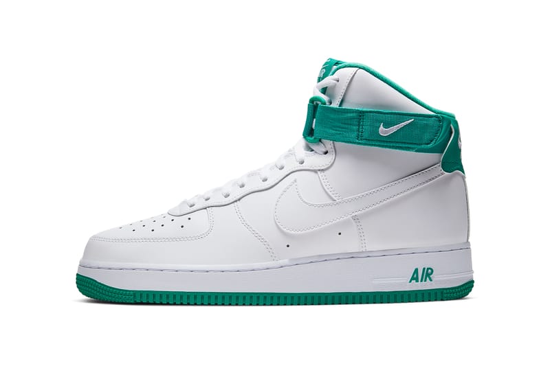 green nike high top