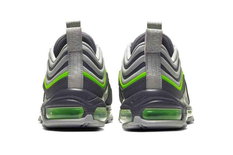 Nike shoes grey sales and lime green