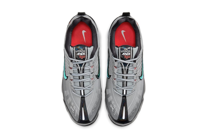 vapormax 360 metallic silver