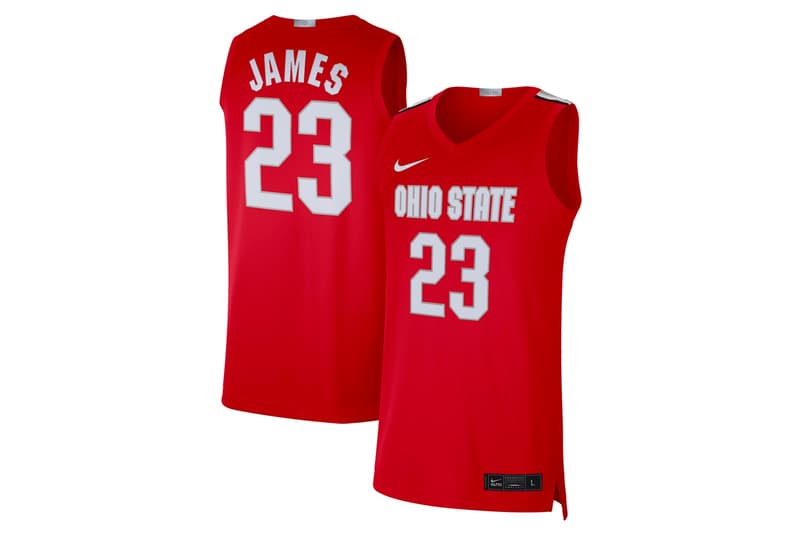 lebron ohio state jersey