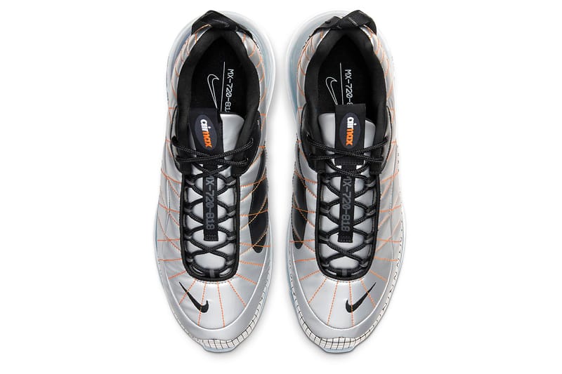 Nike's Releases Futuristic MX-720-818 in Metallic Silver and