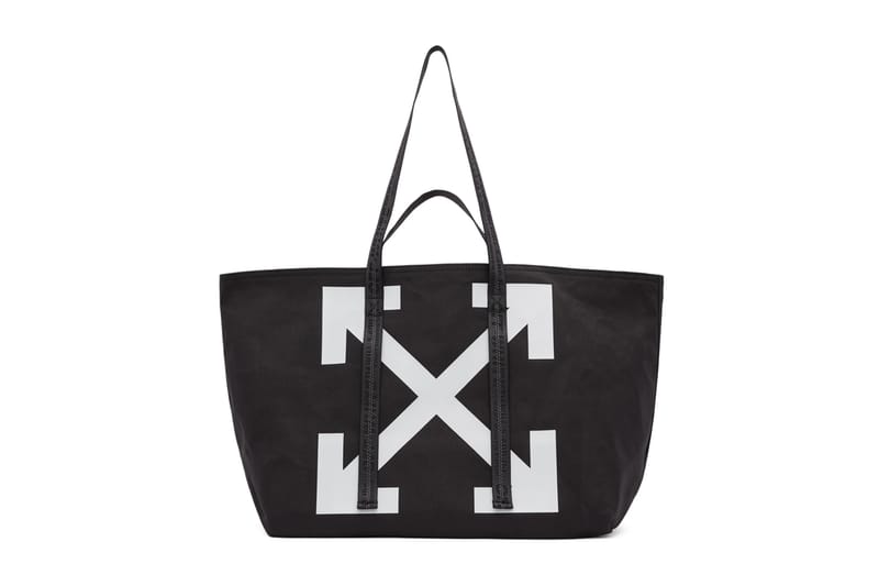 Off-White Arrows Commercial Tote Bags Release | Hypebeast