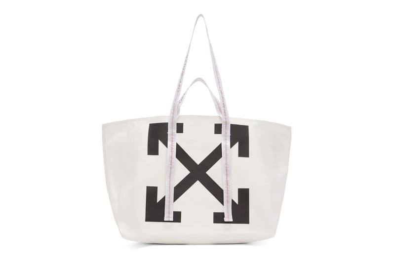 Off-White Arrows Commercial Tote Bags Release | Hypebeast