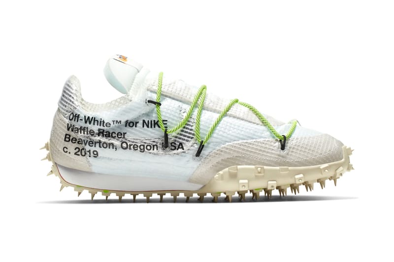 Off-White™ x Nike Waffle Racer Official Look | Hypebeast