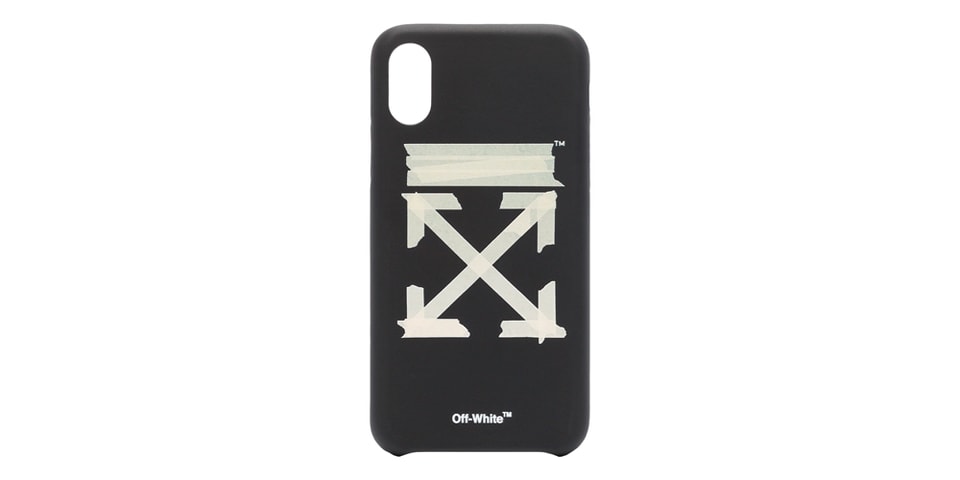 Off-White™ Tape Arrows iPhone XS Case Release | Hypebeast