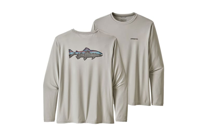 Patagonia fish cheap t shirt