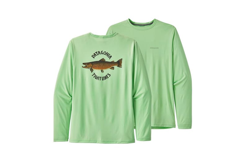 Patagonia fish outlet t shirt