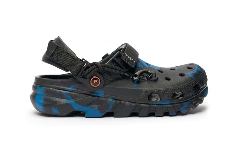 black and pink post malone crocs