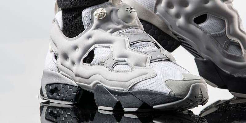 Reebok insta pump deals grey