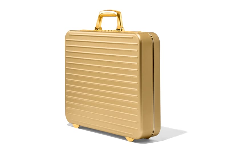 RIMOWA Gold Attaché Briefcase Release HYPEBEAST