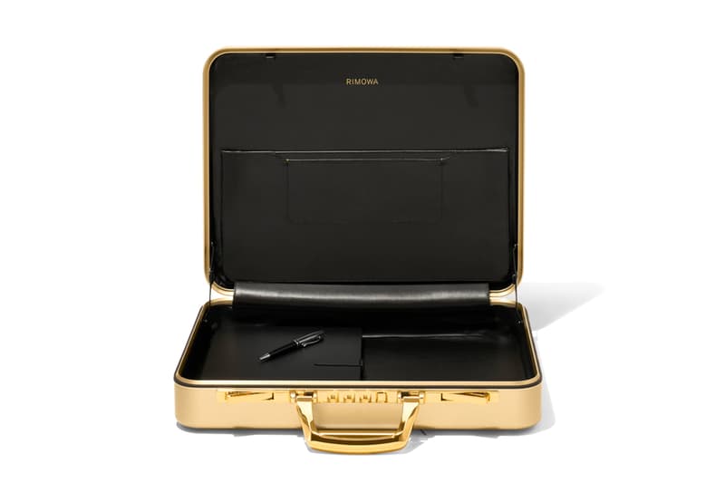 RIMOWA Gold Attaché Briefcase Release HYPEBEAST