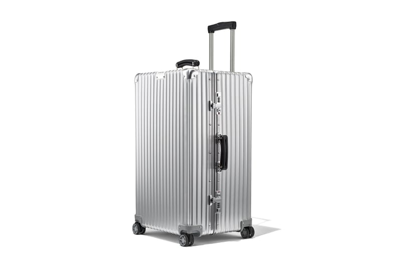 RIMOWA Classic Trunk Silver Aluminum | Hypebeast