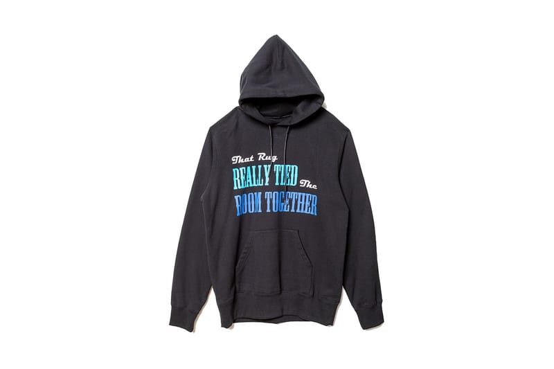 注目コラボ！sacai X THE BIG LEBOWSKI コットン ロゴ フーディ 注目コラボ！sacai X THE BIG LEBOWSKI コットン ロゴ フーディ