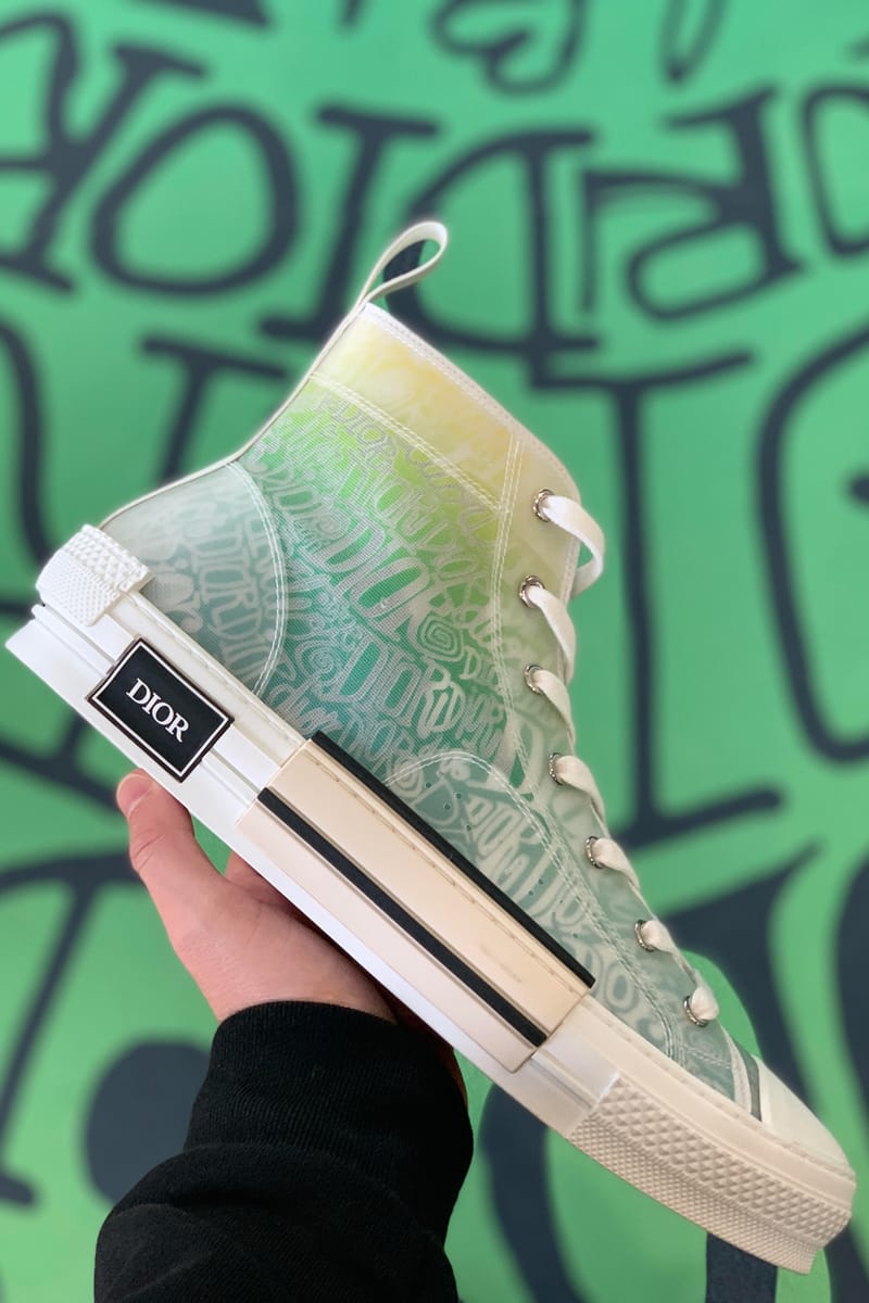 Shawn Stussy x Dior B23 Sneakers Another Look Hypebeast