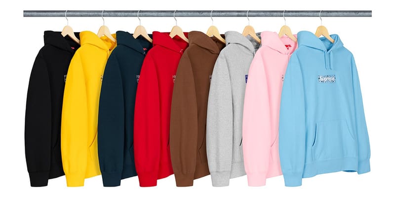 Supreme bandana store box logo hoodies