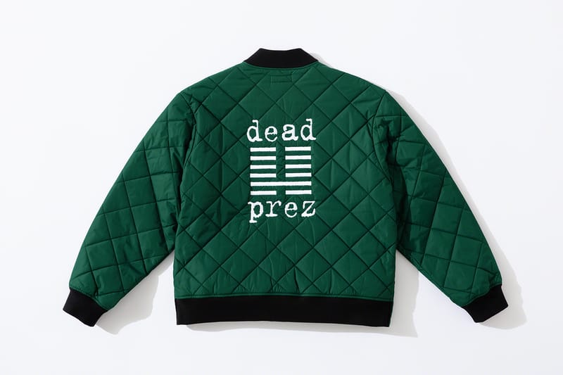 Supreme dead prez hot sale quilted work jacket