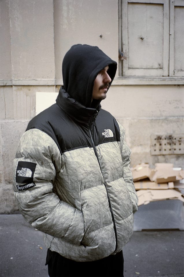 Supreme The North Face Paper Print Nupts-